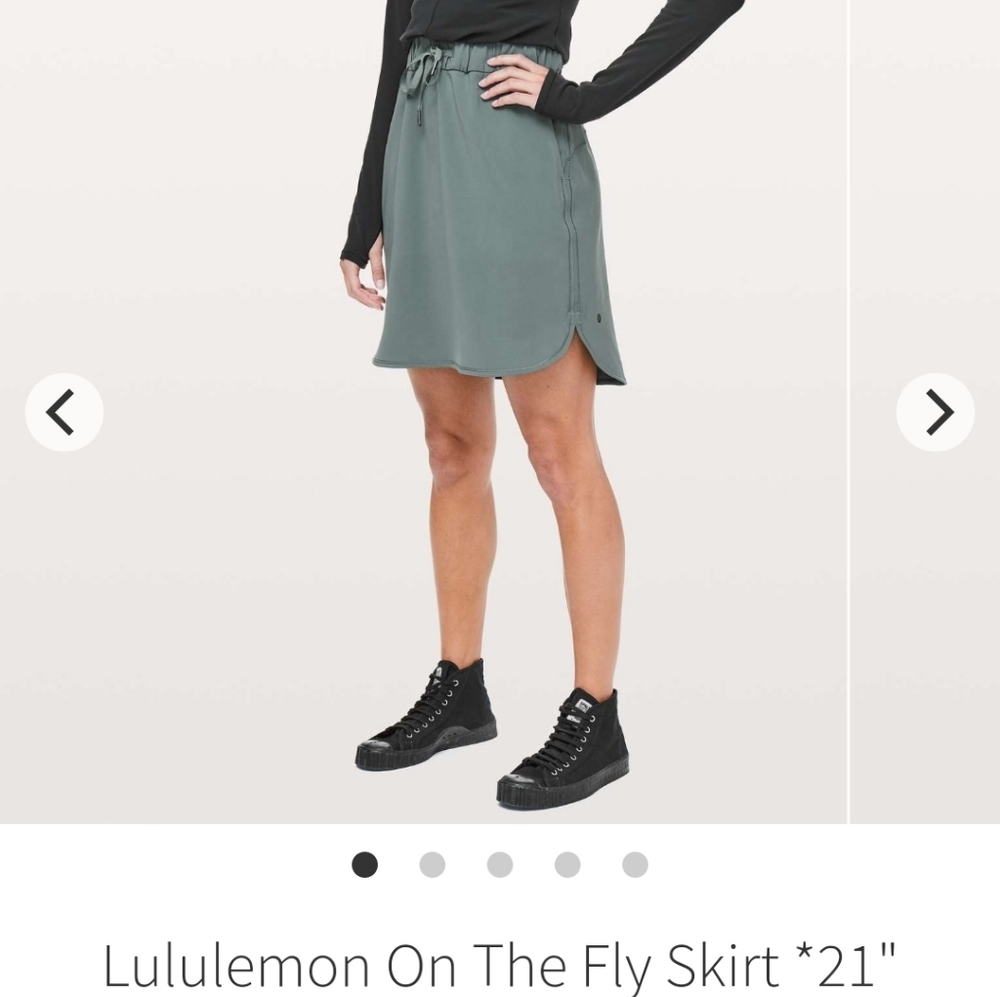 Lululemon On the Fly Skirt size 4